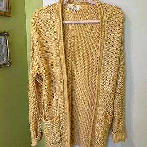 Yellow Cardigan